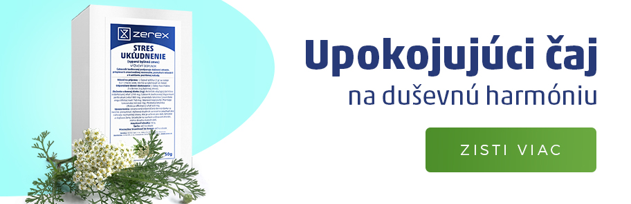 Čaj stres ukľudnenie