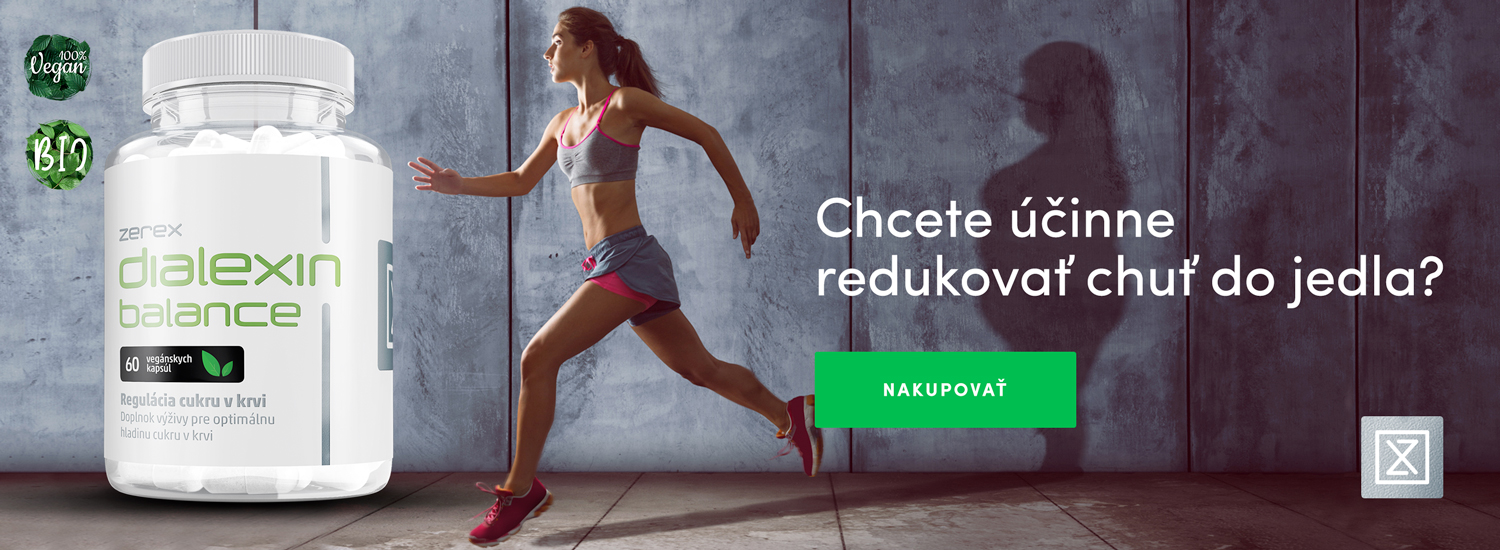 Dialexin Balance je vytvorený na podporu normálnej hladiny cukru v krvi a redukciu chuti do jedla.