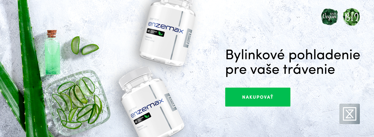 Zerex Enzemax podporí vstrebávanie živín a zdravé trávenie.